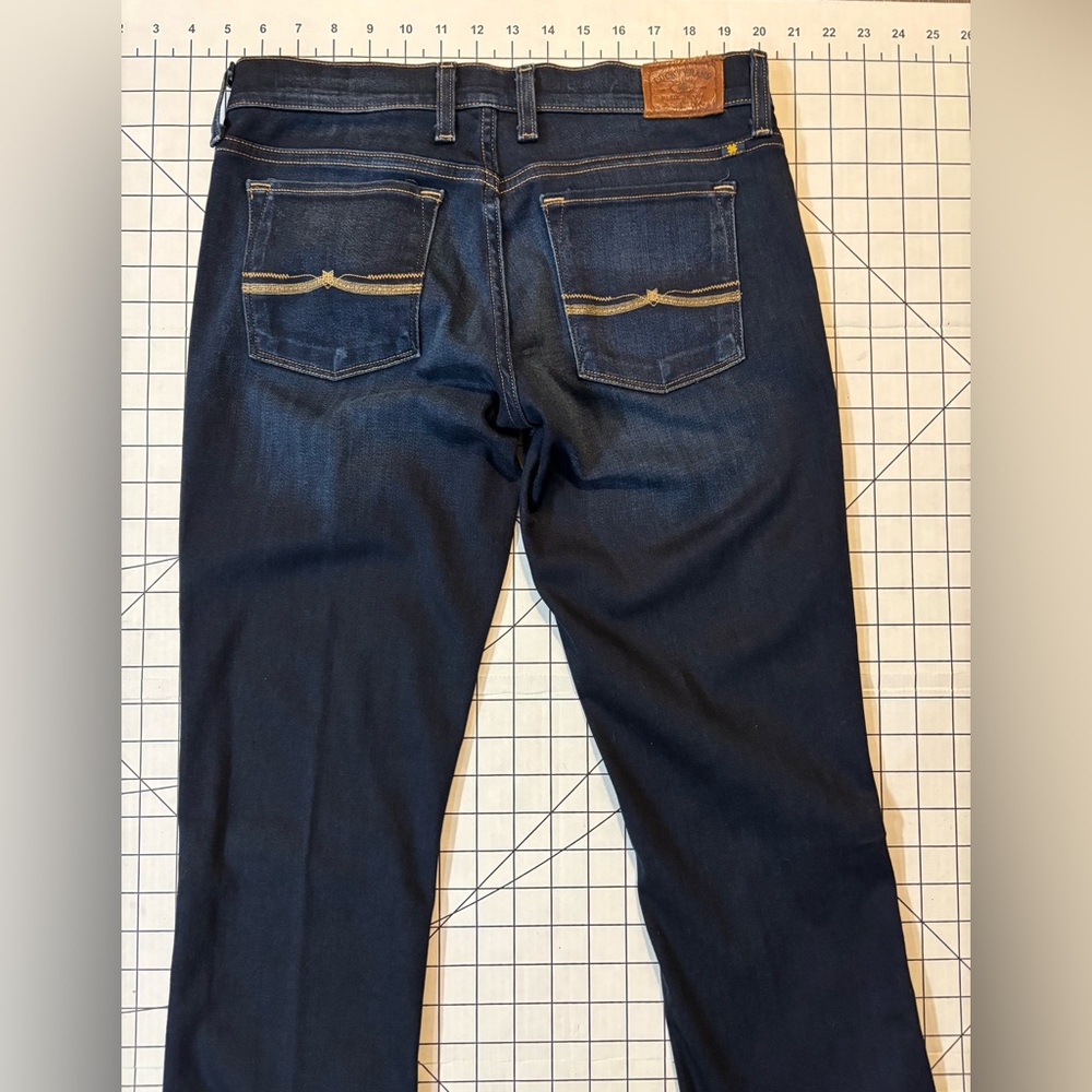 Lucky Brand Women’s Size 4/27 Regular Dark Wash Charlie Baby Boot Cut Jeans - Picture 8 of 12